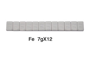 铁质粘贴式平衡块 Fe 7g*12